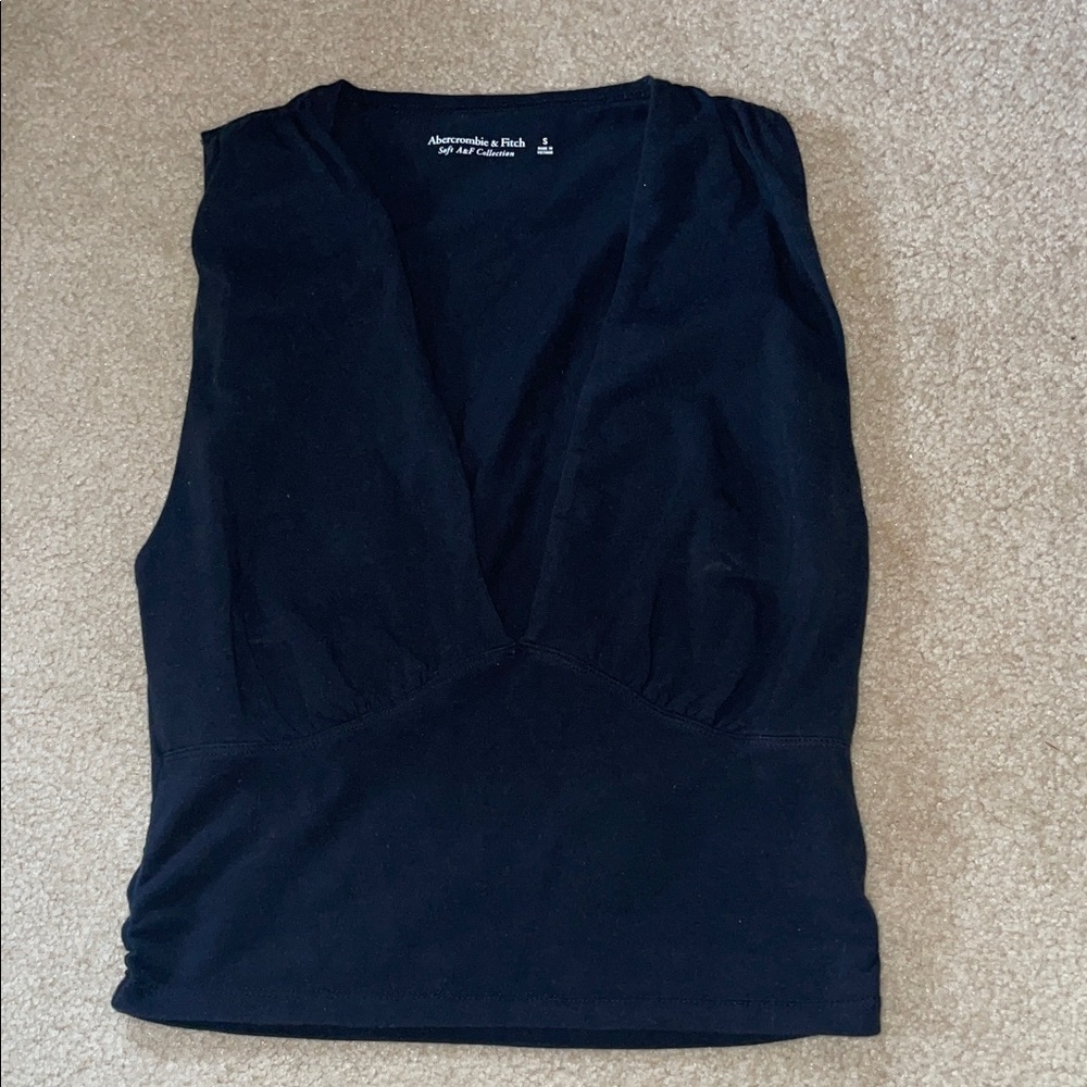 Abercrombie & Fitch Deep Black Tank Top